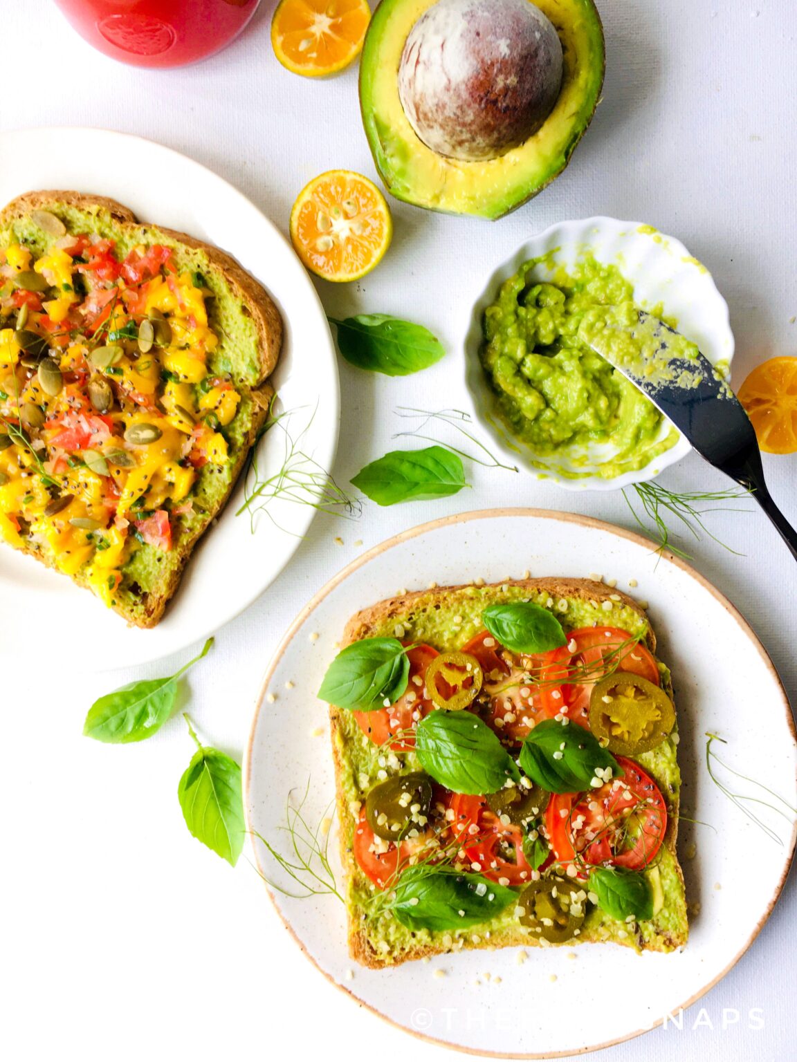 Healthy Avocado Toasts TheFoodSnaps