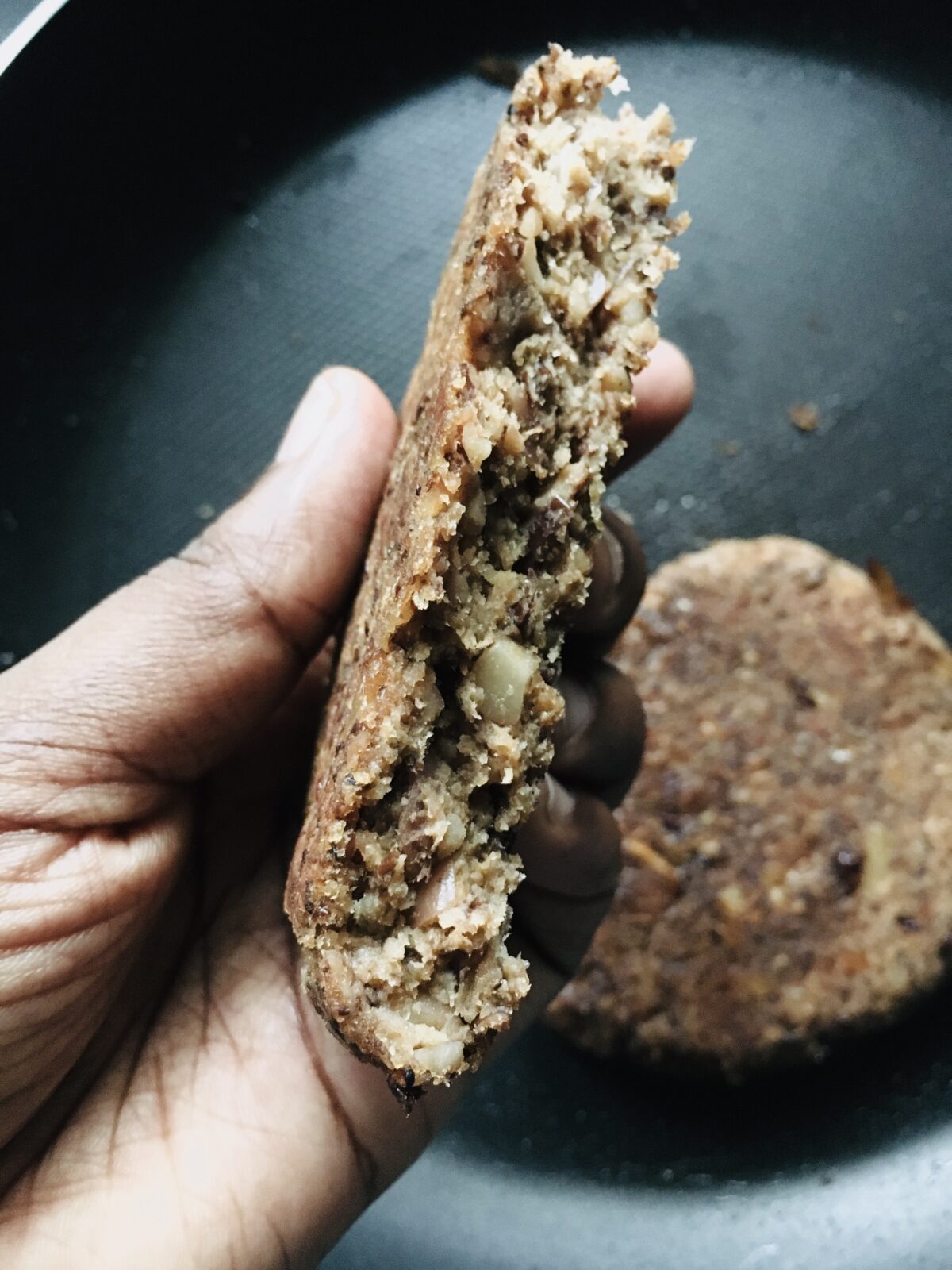 Black Bean and Mushroom Burger - TheFoodSnaps