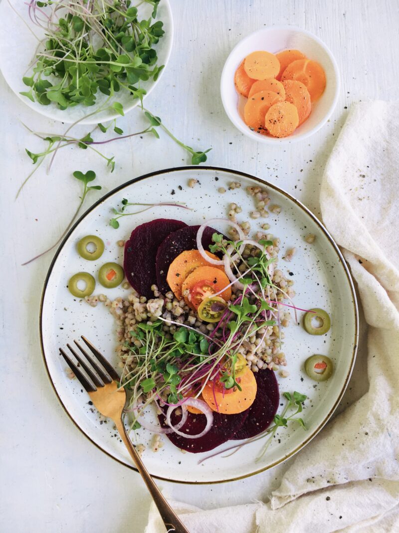 Easy Buckwheat Salad TheFoodSnaps