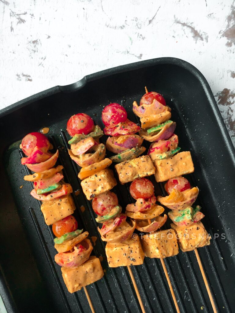 Skewers on the Grill 