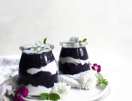 Butterfly Pea Chia Pudding